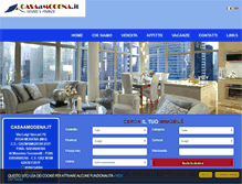 Tablet Screenshot of casaamodena.it